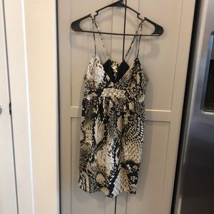 Zara snakeskin dress SALE TODAY ONLY